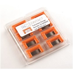 TRUCONTACT SERRATED DIAMOND STRIP 8 PCK ORANGE