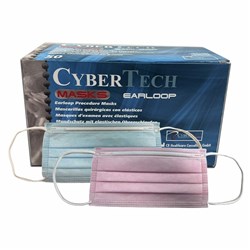 Cybertech Masks Earloop Level 2 Blue Box of 50