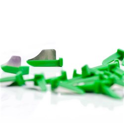 FENDERWEDGE VALUE PACK GREEN MEDIUM  100 PACK