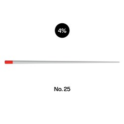 PAPER POINTS 4% NO25 WHITE