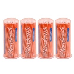 MICROBRUSH REG PEACH 400 PACK