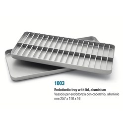 ENDO TRAY AND LID ALUMINIUM 257 x 116 x 16mm