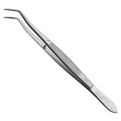 JB Lashes Pro-Curved Tweezers, Stainless Steel