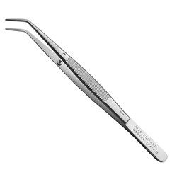 TWEEZERS COLLEGE SERRATED 15CM
