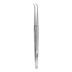 COTTON AND DRESSING TWEEZER DIAMOND COATED 18CM