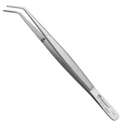 TWEEZERS COLLEGE SERRATED 15CM