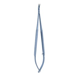 SCISSOR MICROSURGICAL CURVED 180MM TITANIUM