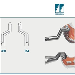 FORCEPS EXTRACTION 350 LOWER MOLARS/ WISDOM LEFT
