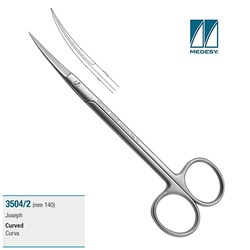 SCISSORS JOSEPH CURVED 140mm