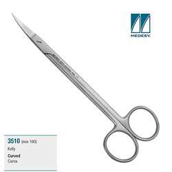 SCISSORS KELLY CURVED 160mm