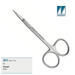 SCISSORS IRIS STRAIGHT 110mm