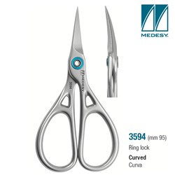 SCISSOR RING LOCK CURVED 95MM