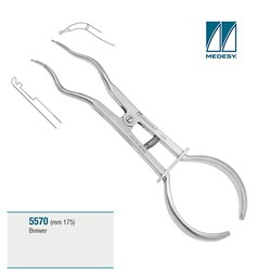 RUBBER DAM FORCEPS BREWER