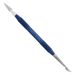 CERAMIC SCULPTING INSTRUMENT ALUMINIUM HANDLE BLUE