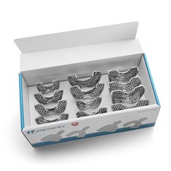 IMPRESSION TRAY PERFORATED WITH RIM KIT
