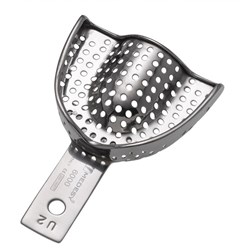 IMPRESSION TRAY PERFORATED WITH RIM UPPER X-SMALL
