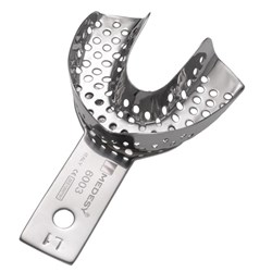 IMPRESSION TRAY PERFORATED WITHOUT RIM LOWER XX-SMALL