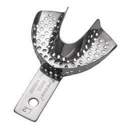 IMPRESSION TRAY PERFORATED WITHOUT RIM LOWER X-SMALL