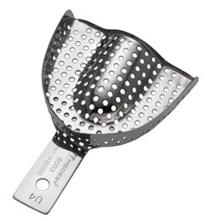 IMPRESSION TRAY PERFORATED WITHOUT RIM UPPER MEDIUM