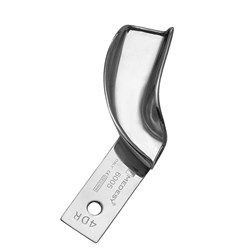 IMPRESSION TRAY SOLID WITH RIM 4DR ANTERIOR HALF TRAY RIGHT