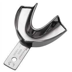 IMPRESSION TRAY SOLID WITH RIM LOWER LARGE