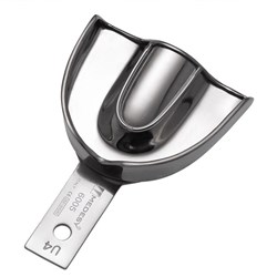 IMPRESSION TRAY SOLID WITH RIM UPPER MEDIUM