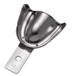 IMPRESSION TRAY SOLID EDENTULOUS w RIM UPPER XX-S