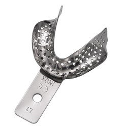 IMPRESSION TRAY PERFORATED EDENTULOUS LOWER XX-SMALL