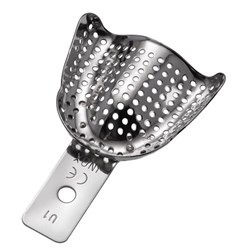 IMPRESSION TRAY PERFORATED EDENTULOUS UPPER XX-SMALL
