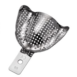 IMPRESSION TRAY PERFORATED EDENTULOUS UPPER LARGE