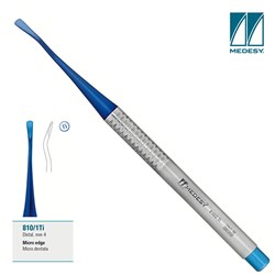 MINI ELEVATOR 4mm SERRATED BAYONET TITANIUM MIDELUX