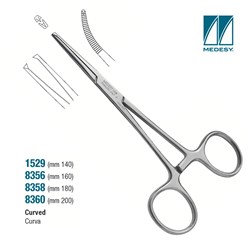 FORCEPS ROCHESTER-KOCHER CURVED 200MM