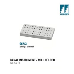 ALUMINIUM BUR STAND 24 FG/24RA BURS 75x40mm