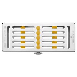 5 INSTRUMENT CASSETTE WITH YELLOW SILICONE GAMMAFIX