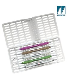 PLASTIC INSTRUMENT TRAY WHITE
