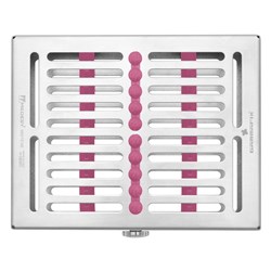 10 INSTRUMENT CASSETTE WITH PINK SILICONE GAMMAFIX