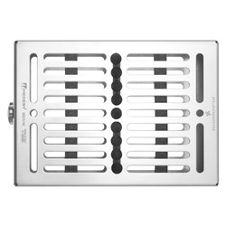 9 INSTRUMENT CASSETTE BLACK GAMMAFIX L130MM X W185MM X H35