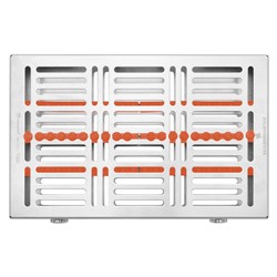20 INSTRUMENT CASSETTE WITH ORANGE SILICONE GAMMAFIX