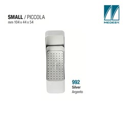 ENDODONTIC FILE BOX SILVER 104x44x54mm