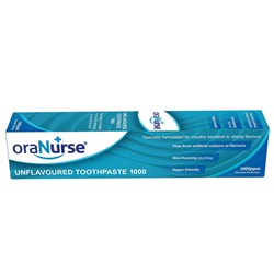 ORANURSE UNFLAVOURED TOOTHPASTE 50ml 1000ppm