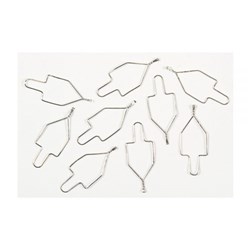 TruForce Ligature Ties .010In Stainless Steel 500 Per Pk