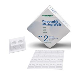 MIXING WELLS DISPOSABLE 2-WELL