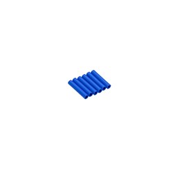 CASSETTE ID TUBES NAUTICAL BLUE 6