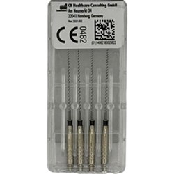 Supreme Endo Paste Fillers 25 mm size 4 black