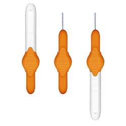 25pk ORGE STODDARD INTERDENTAL BRUSH XXX-FINE 0.45mm