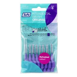 TEPE INTERDENTAL BRUSH PURPLE 1.1mm ISO6 8PK