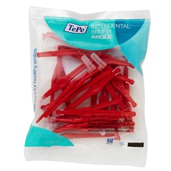 TEPE ANGLE INTERDENTAL BRUSH 0.50mm RED 25pc