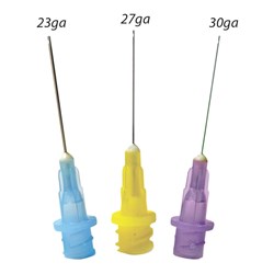 SECURE-LOCK VISTA-PROBE 1 INCH BENDABLE TIPS 27GA YELLOW 80PK