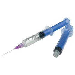 DRIPLESS LUER LOCK SYRINGE 6CC IRRIGATION TIPS (100)