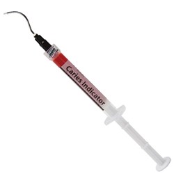 RED CARIES INDICATOR 4 x 1.2ml Syringes + 20 Tips